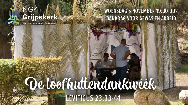 Woensdag 6 november 19:30 uur