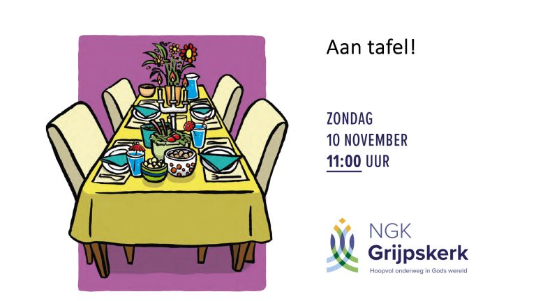 Zondag 10 november 11:00 uur