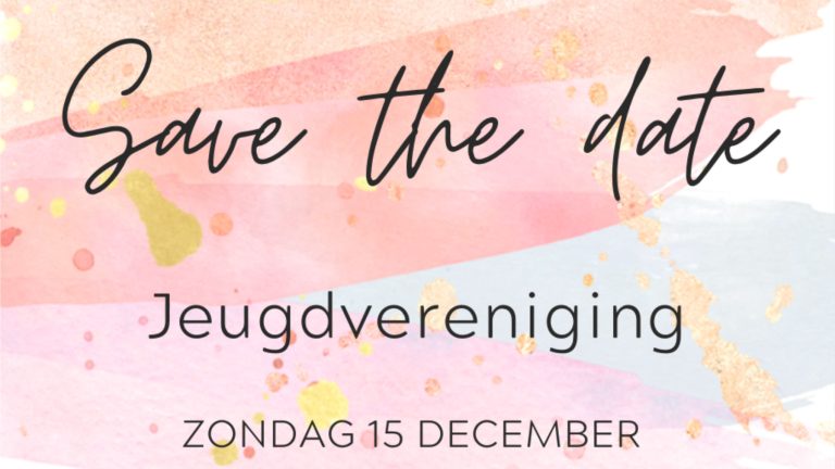 15 december – Jeugdvereniging