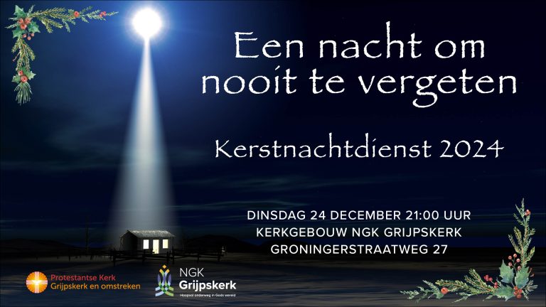 Dinsdag 24 december 21:00 uur